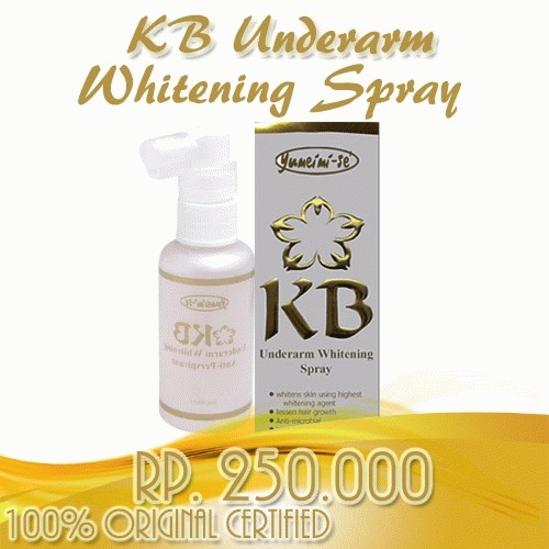 KB Whitening Underarm Spray